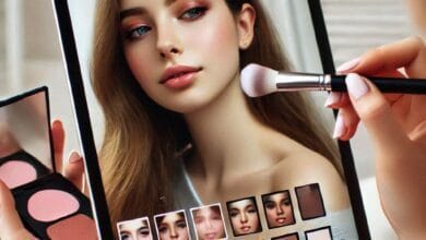 Teste de Maquiagem Virtual