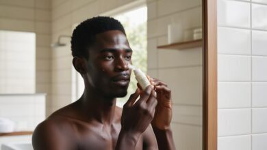 Skin Care Masculino O Segredo Para uma Pele Saudável - Representação Artística