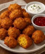 Bolinho de batata, cenoura e abobrinha 1