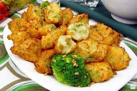 bolinho de brócolis