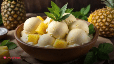 Sorvete de Abacaxi: Receita Fácil e Refrescante para Sua Casa